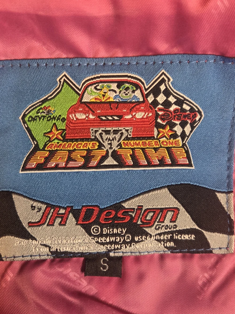 Daytona 500 Disney Princess Black Girls' Zip-Up Racing Jacket